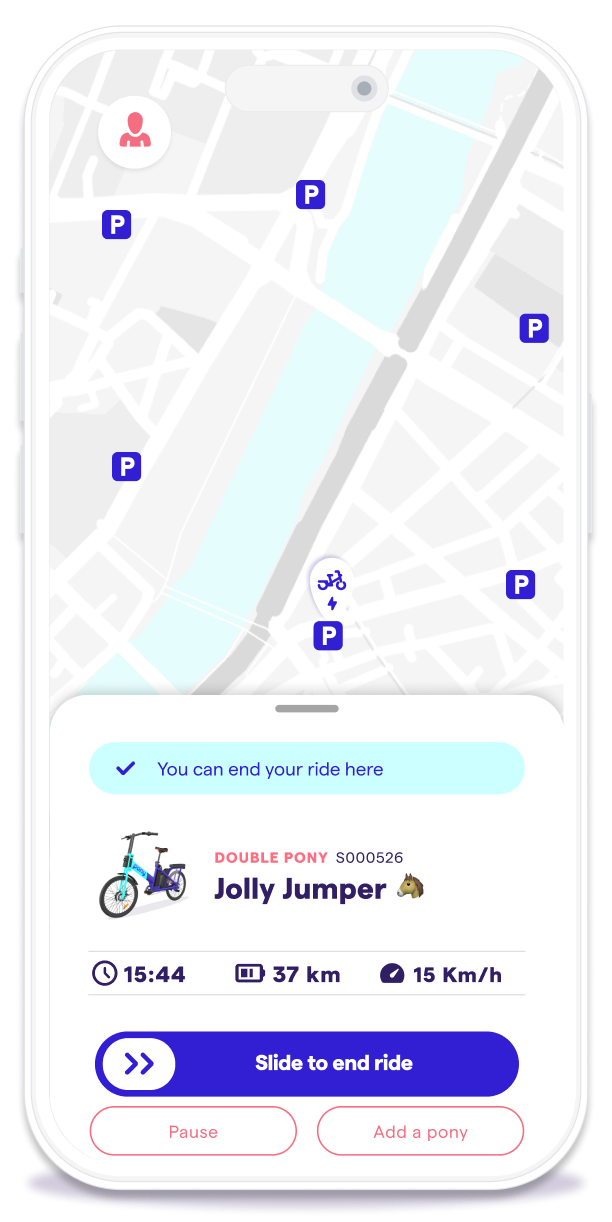 Pony Shared bikes & scooters